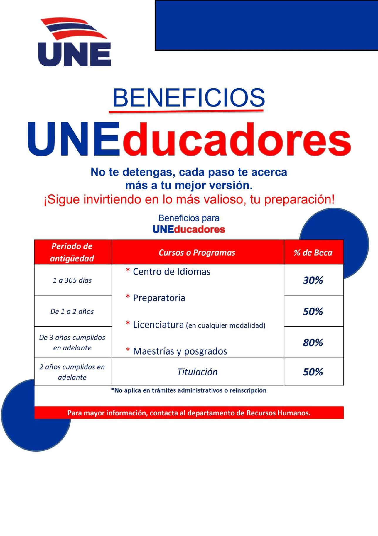 Beneficios para Educadores - Descuentos en programas académicos