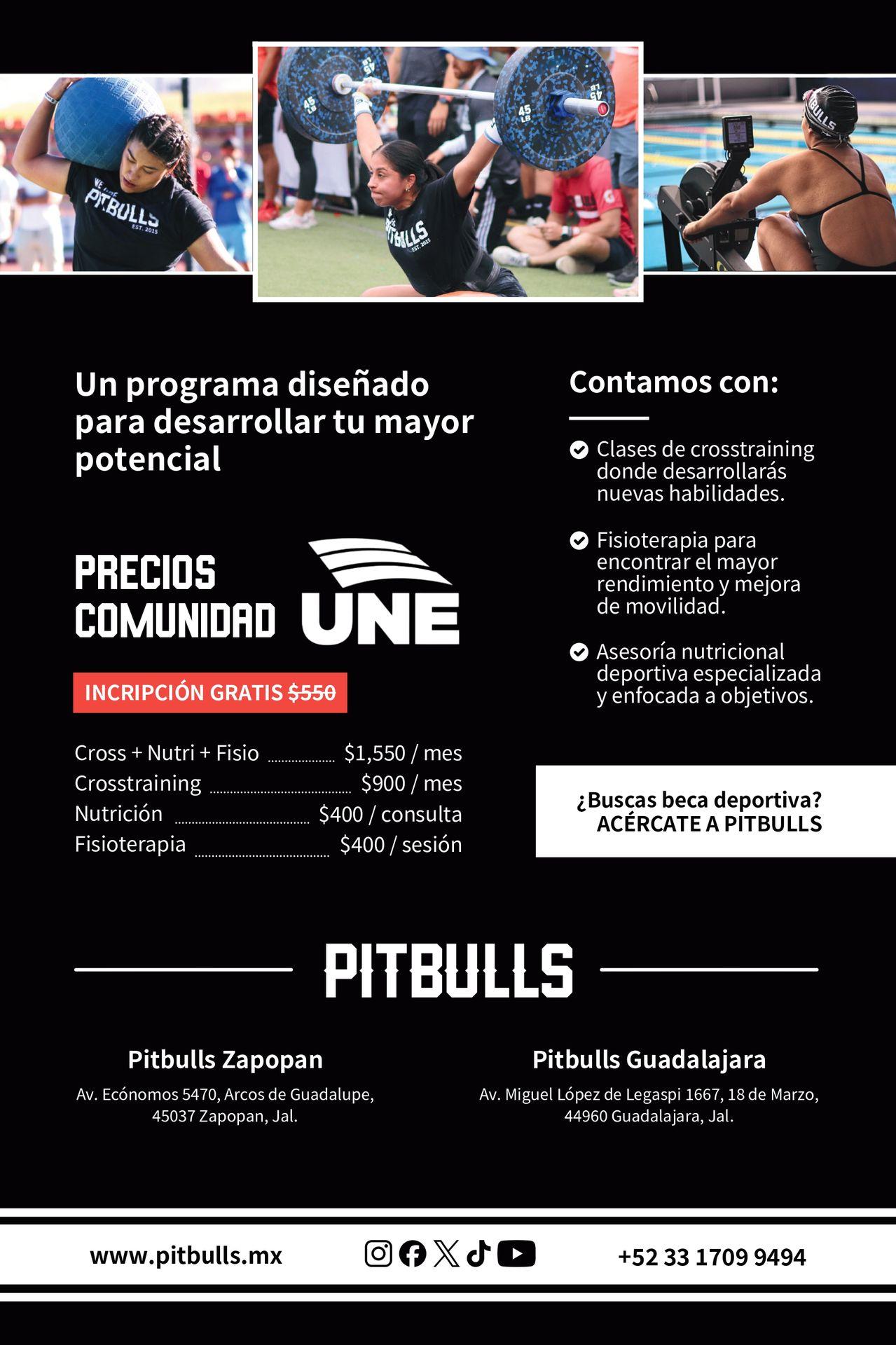 Alianza PITBULLS - Beneficios deportivos y fitness